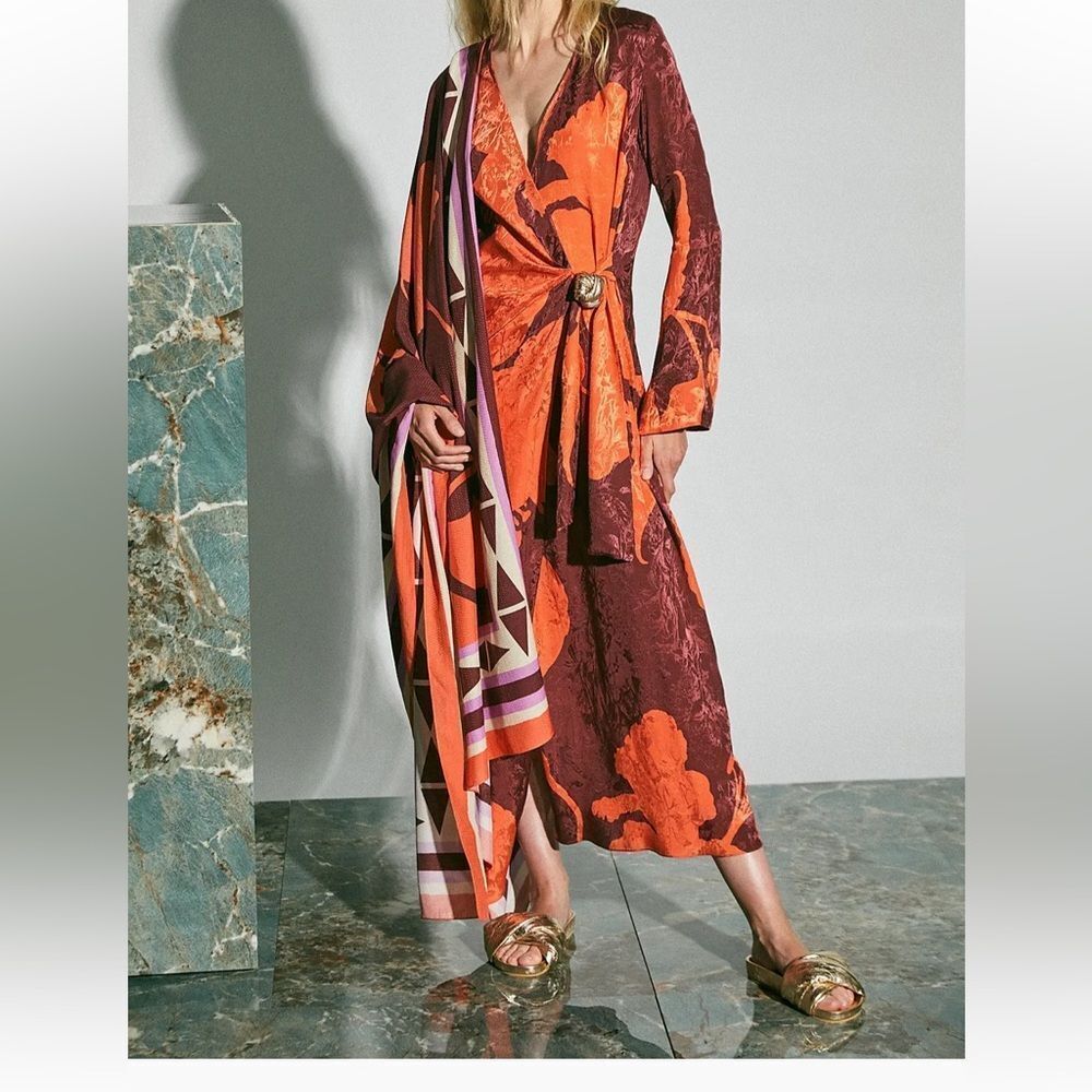 Johanna Ortiz's jacquard Sanctuary For Dream wrap dress flaunts $1750